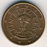 1 Euro Cent Austria 2004 KM# 3082. Uploaded by Granotius